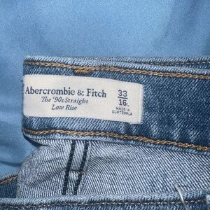 Abercrombie & Fitch Women’s Straight Low Rise Jeans